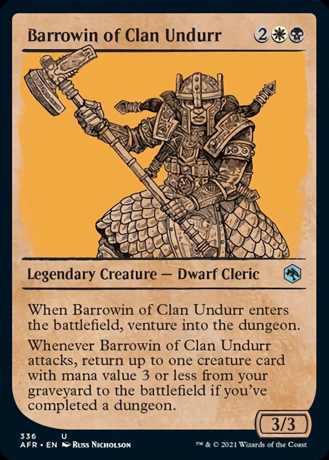 Barrowin of Clan Undurr (Showcase) [Dungeons & Dragons: Adventures in the Forgotten Realms] | Arkham Games and Comics