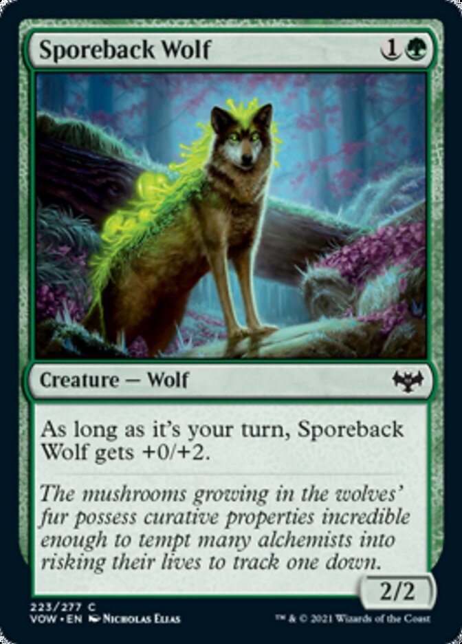 Sporeback Wolf [Innistrad: Crimson Vow] | Arkham Games and Comics