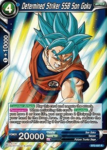 Determined Striker SSB Son Goku [BT2-037] | Arkham Games and Comics