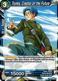 Trunks, Creator of the Future [BT2-043] | Arkham Games and Comics