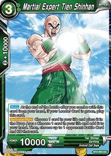 Martial Expert Tien Shinhan [BT2-083] | Arkham Games and Comics