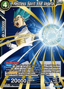 Restless Spirit SSB Vegeta [BT2-040] | Arkham Games and Comics