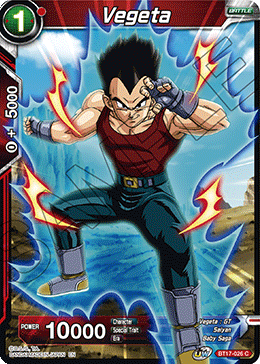 Vegeta (BT17-026) [Ultimate Squad] | Arkham Games and Comics