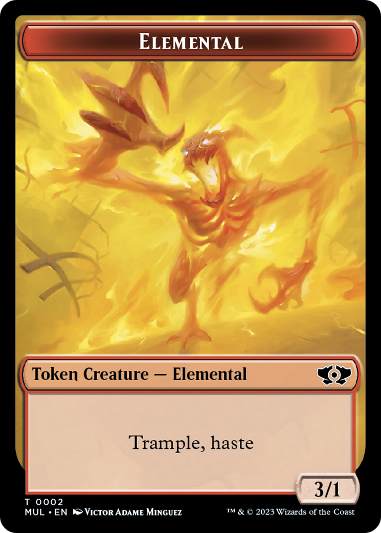 Elemental Token [Multiverse Legends Tokens] | Arkham Games and Comics