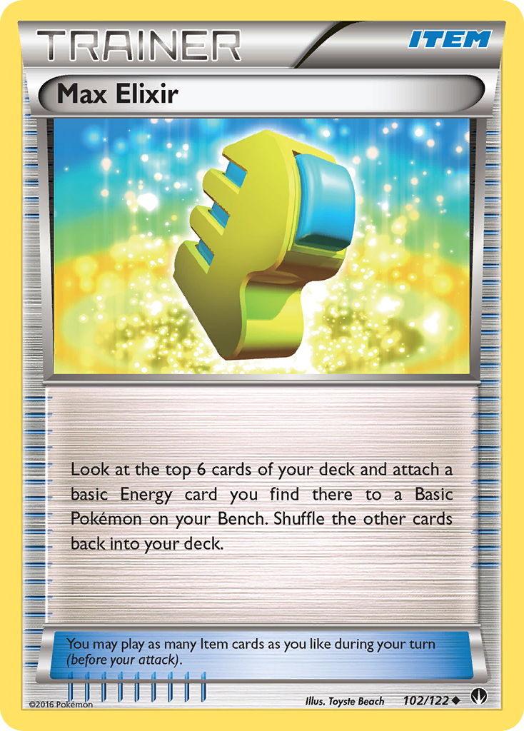 Max Elixir (102/122) [XY: BREAKpoint] | Arkham Games and Comics