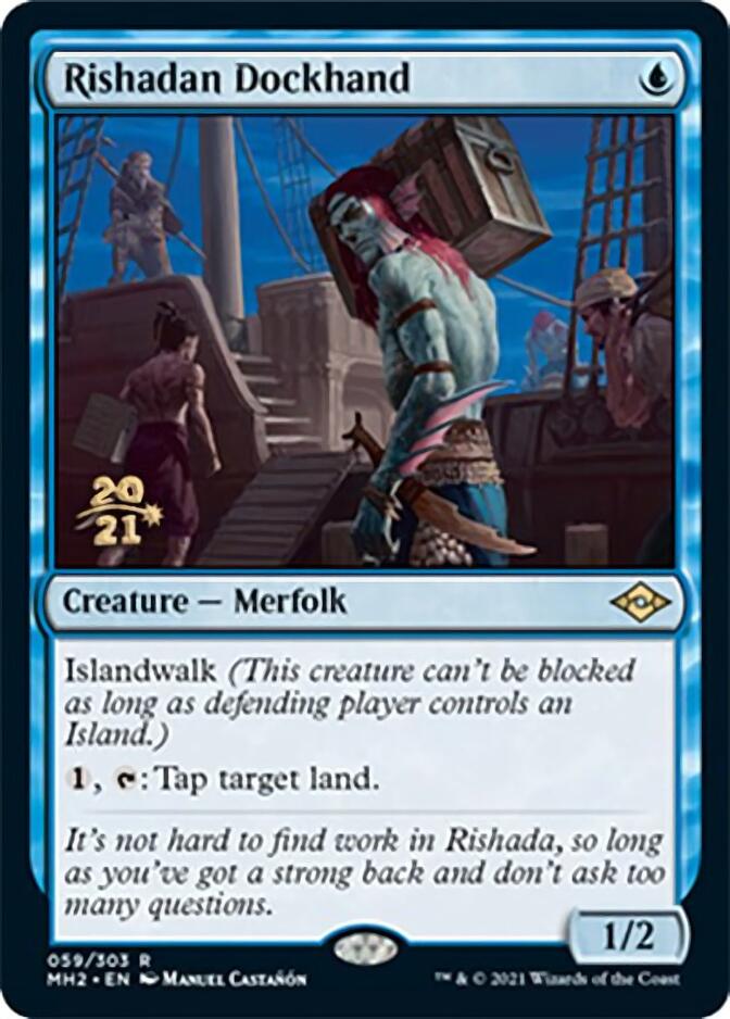 Rishadan Dockhand [Modern Horizons 2 Prerelease Promos] | Arkham Games and Comics