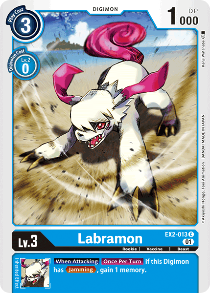 Labramon [EX2-013] [Digital Hazard] | Arkham Games and Comics