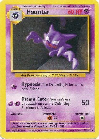 Haunter (29/102) [Base Set Unlimited] | Arkham Games and Comics