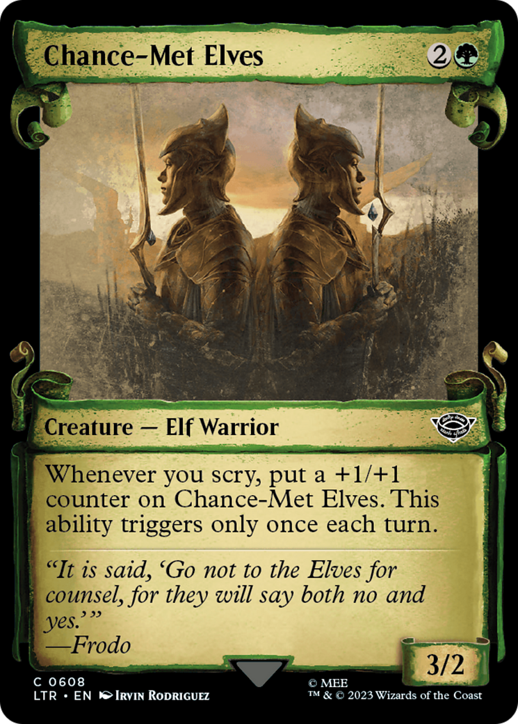 Chance-Met Elves [The Lord of the Rings: Tales of Middle-Earth Showcase Scrolls] | Arkham Games and Comics