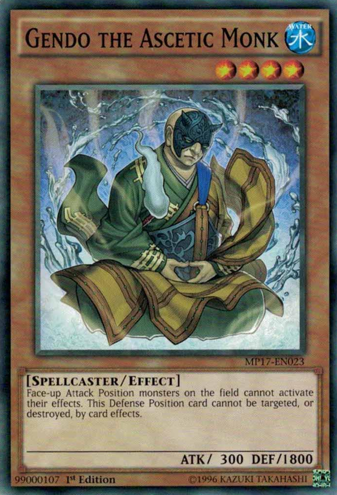Gendo the Ascetic Monk [MP17-EN023] Common | Arkham Games and Comics