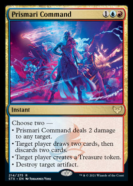 Prismari Command [Strixhaven: School of Mages] | Arkham Games and Comics
