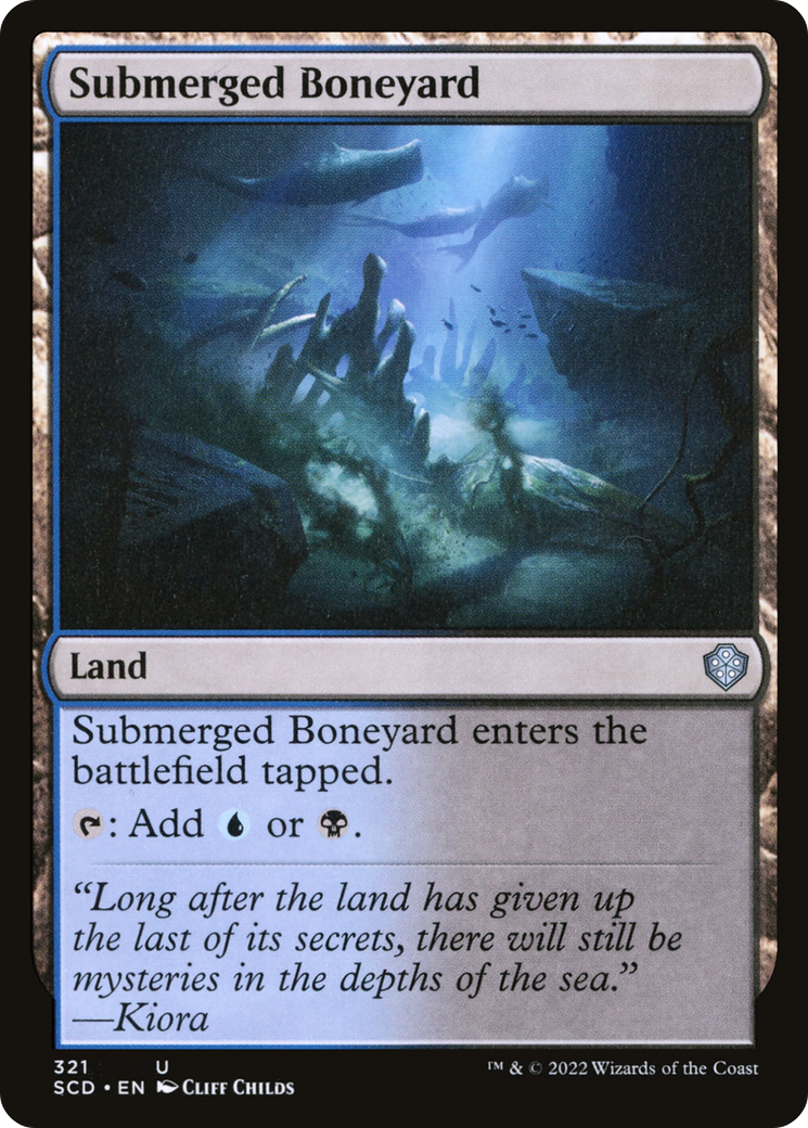 Submerged Boneyard [Starter Commander Decks] | Arkham Games and Comics