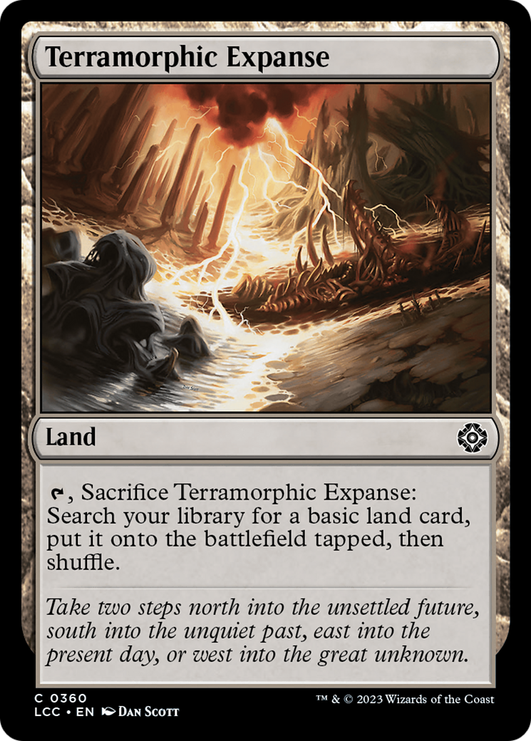 Terramorphic Expanse [The Lost Caverns of Ixalan Commander] | Arkham Games and Comics