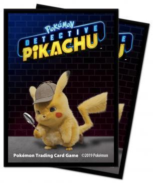 Pokémon: Detective Pikachu - Pikachu Deck Protector sleeves 65ct | Arkham Games and Comics
