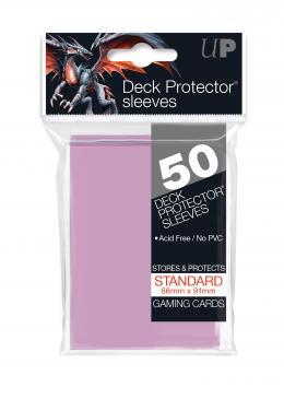 50ct Bright Pink Standard Deck Protectors | Arkham Games and Comics