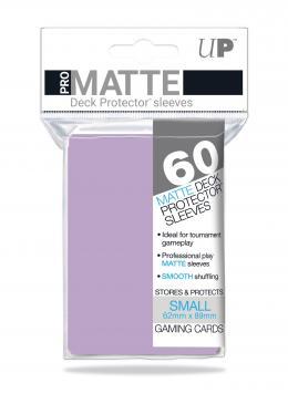 60ct Pro-Matte Lilac Small Deck Protectors | Arkham Games and Comics