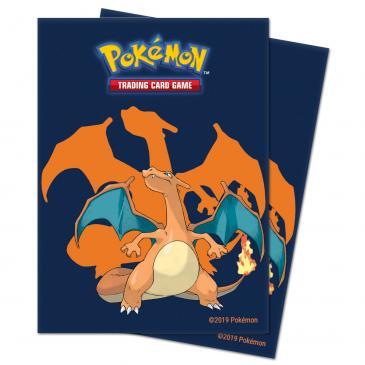 Charizard Deck Protector sleeves for Pokémon 65ct | Arkham Games and Comics
