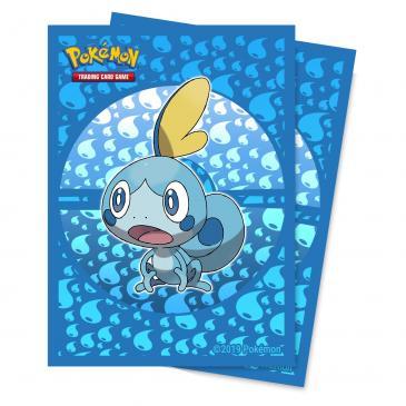 Sword and Shield Galar Starters Sobble Deck Protector sleeve 65ct for Pokémon | Arkham Games and Comics