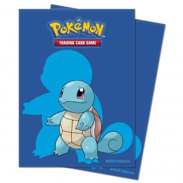 Squirtle Deck Protector sleeves for Pokémon 65ct | Arkham Games and Comics