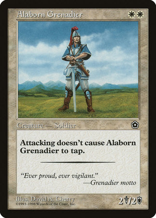 Alaborn Grenadier [Portal Second Age] | Arkham Games and Comics