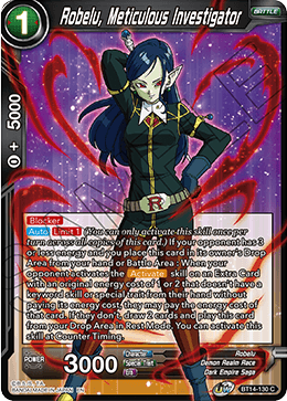 Robelu, Meticulous Investigator (BT14-130) [Cross Spirits] | Arkham Games and Comics