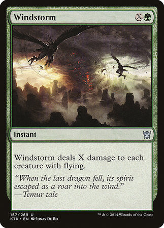 Windstorm [Khans of Tarkir] | Arkham Games and Comics