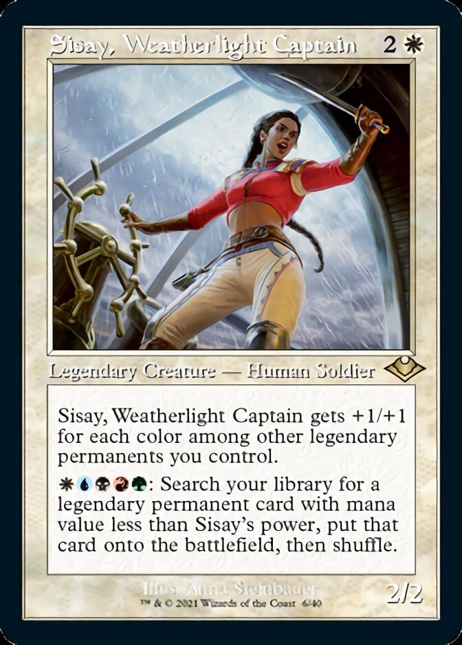 Sisay, Weatherlight Captain (Retro) [Modern Horizons 2] | Arkham Games and Comics