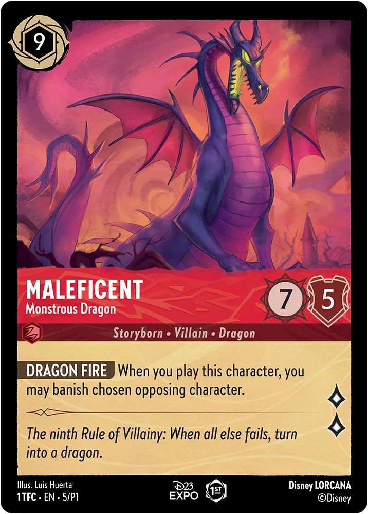 Maleficent (5) [D23 Promos] | Arkham Games and Comics