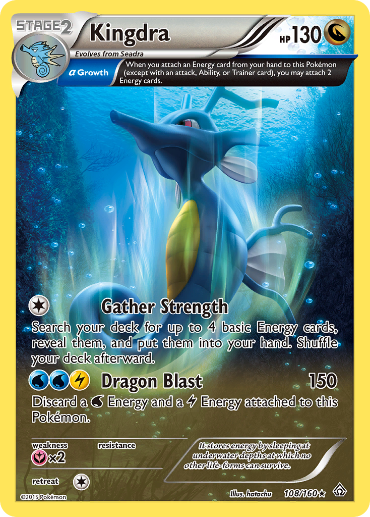 Kingdra (108/160) [XY: Primal Clash] | Arkham Games and Comics