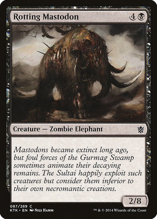 Rotting Mastodon [Khans of Tarkir] | Arkham Games and Comics