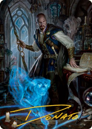 Mordenkainen Art Card (Gold-Stamped Signature) [Dungeons & Dragons: Adventures in the Forgotten Realms Art Series] | Arkham Games and Comics