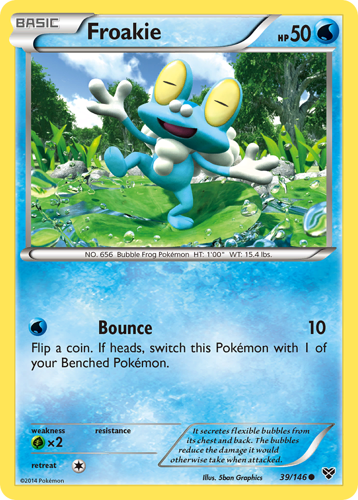 Froakie (39/146) [XY: Base Set] | Arkham Games and Comics