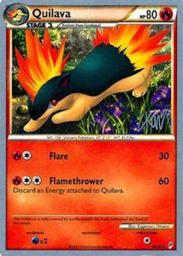 Quilava (49/95) (Reshiphlosion - Christopher Kan) [World Championships 2011] | Arkham Games and Comics