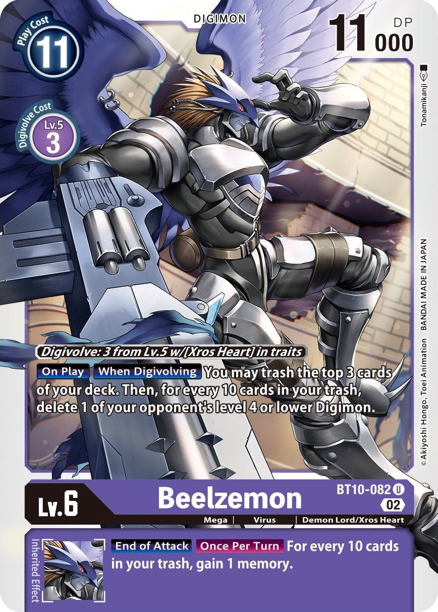 Beelzemon [BT10-082] [Xros Encounter] | Arkham Games and Comics
