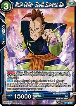 Majin Defier, South Supreme Kai [BT3-040] | Arkham Games and Comics