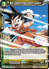 No Openings Son Goku [BT3-090] | Arkham Games and Comics