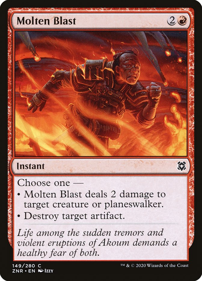 Molten Blast [Zendikar Rising] | Arkham Games and Comics