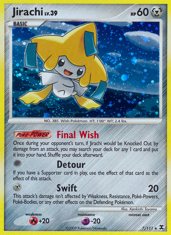 Jirachi (7/111) [Platinum: Rising Rivals] | Arkham Games and Comics