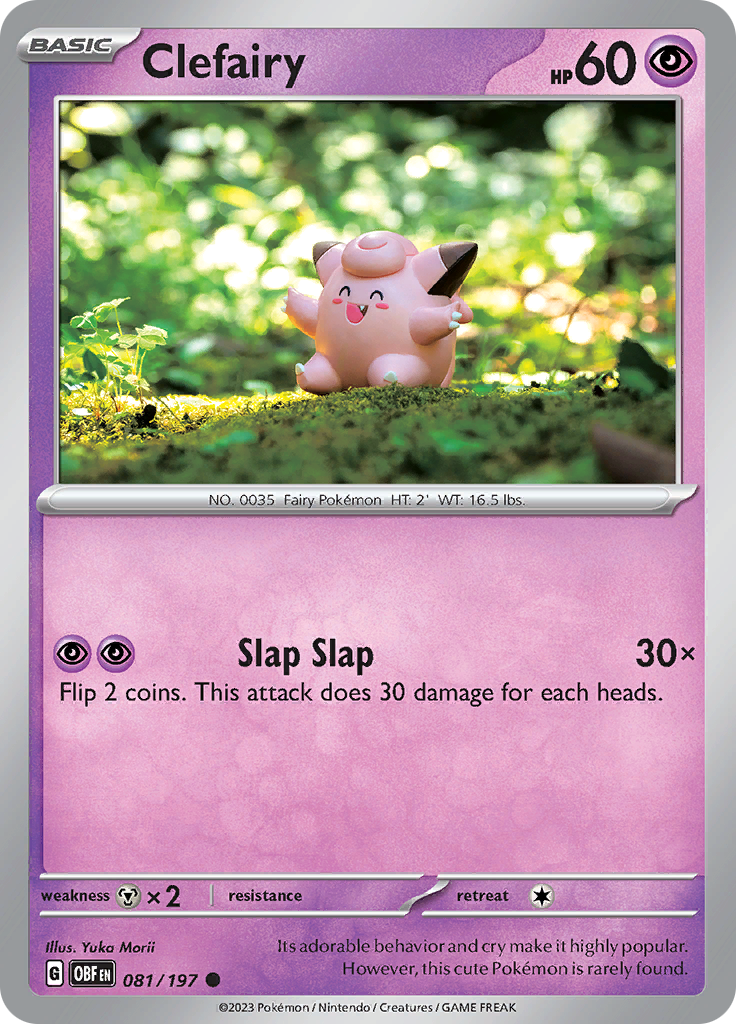 Clefairy (081/197) [Scarlet & Violet: Obsidian Flames] | Arkham Games and Comics