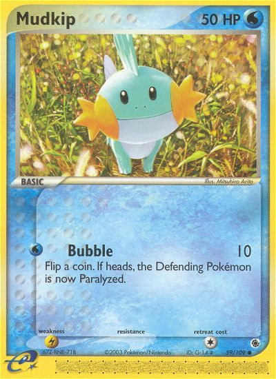 Mudkip (59/109) [EX: Ruby & Sapphire] | Arkham Games and Comics