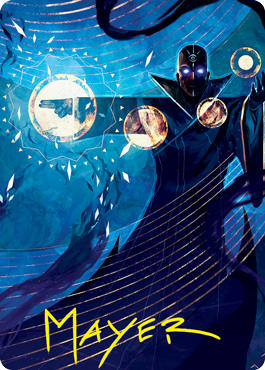 Negate Art Card (Gold-Stamped Signature) [Strixhaven: School of Mages Art Series] | Arkham Games and Comics