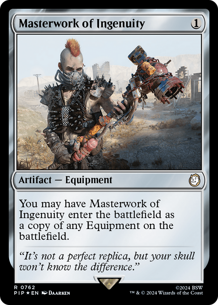 Masterwork of Ingenuity (Surge Foil) [Fallout] | Arkham Games and Comics