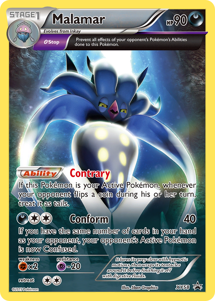 Malamar (XY58) [XY: Black Star Promos] | Arkham Games and Comics