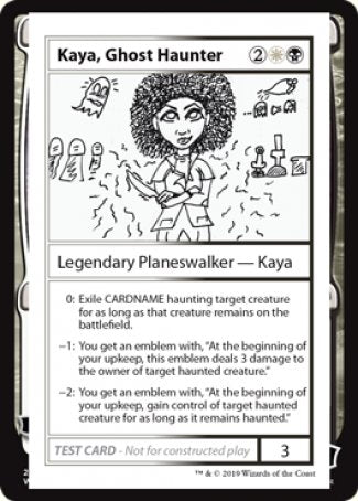 Kaya, Ghost Haunter (2021 Edition) [Mystery Booster Playtest Cards] | Arkham Games and Comics