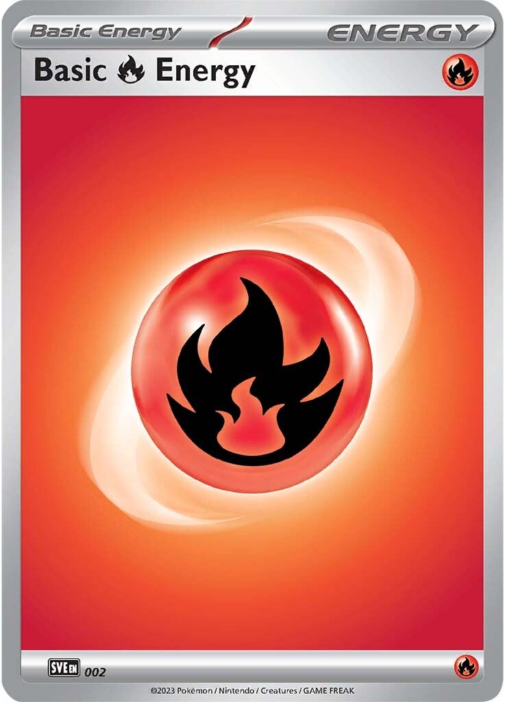 Fire Energy (002) [Scarlet & Violet: Base Set] | Arkham Games and Comics