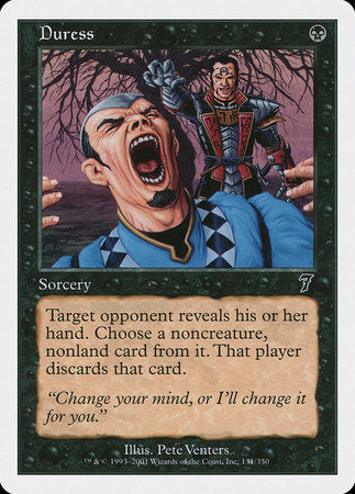 Duress [Seventh Edition] | Arkham Games and Comics