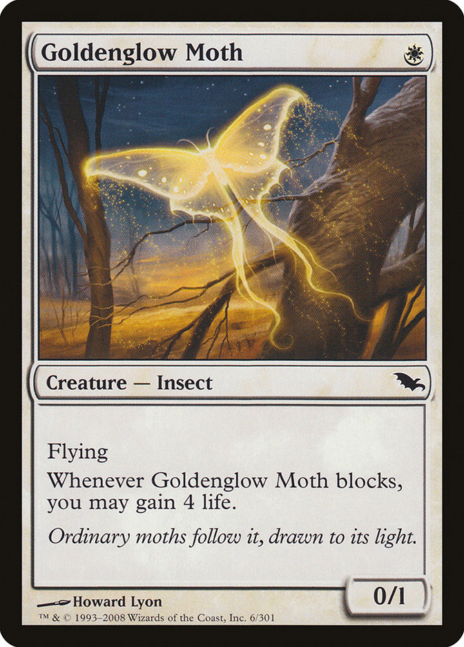 Goldenglow Moth [Shadowmoor] | Arkham Games and Comics