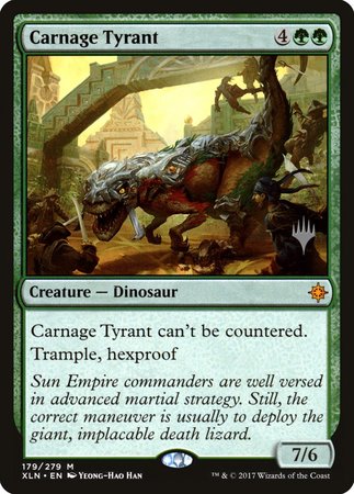 Carnage Tyrant [Ixalan Promos] | Arkham Games and Comics