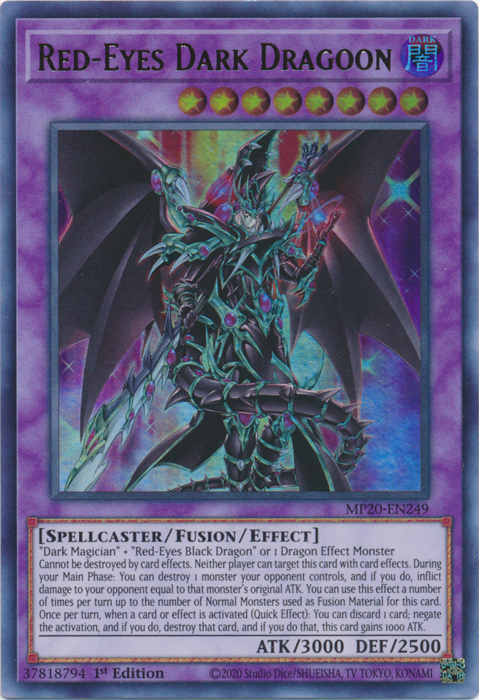 Red-Eyes Dark Dragoon [MP20-EN249] Ultra Rare | Arkham Games and Comics