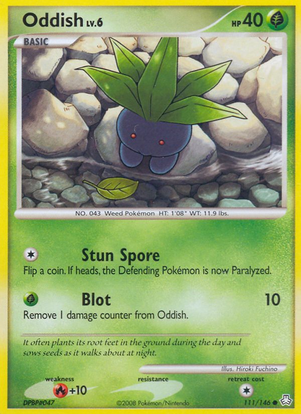 Oddish (111/146) [Diamond & Pearl: Legends Awakened] | Arkham Games and Comics